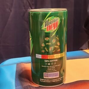 Mountain Dew Graphic Men's Boxer Boxers L  in Can Packaging New